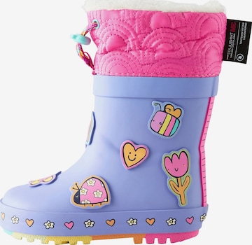 Bottes en caoutchouc Next en violet : devant