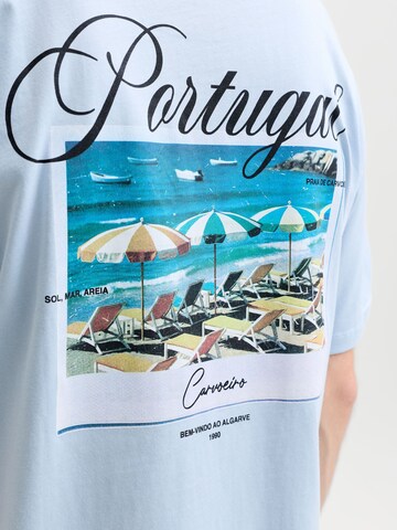 JACK & JONES - Camiseta en azul
