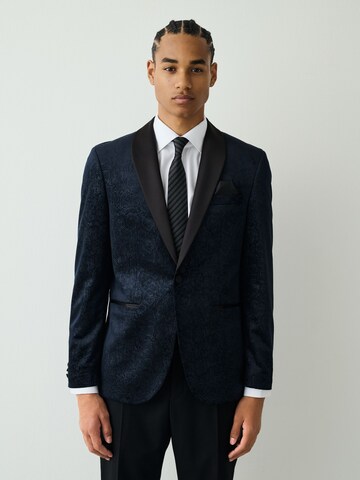 Next Slim fit Zakó - kék: elől