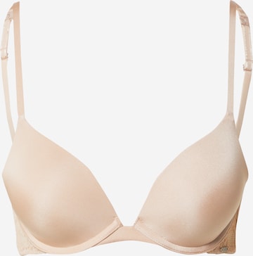 Hunkemöller Push-up BH 'Angie' in Beige: voorkant