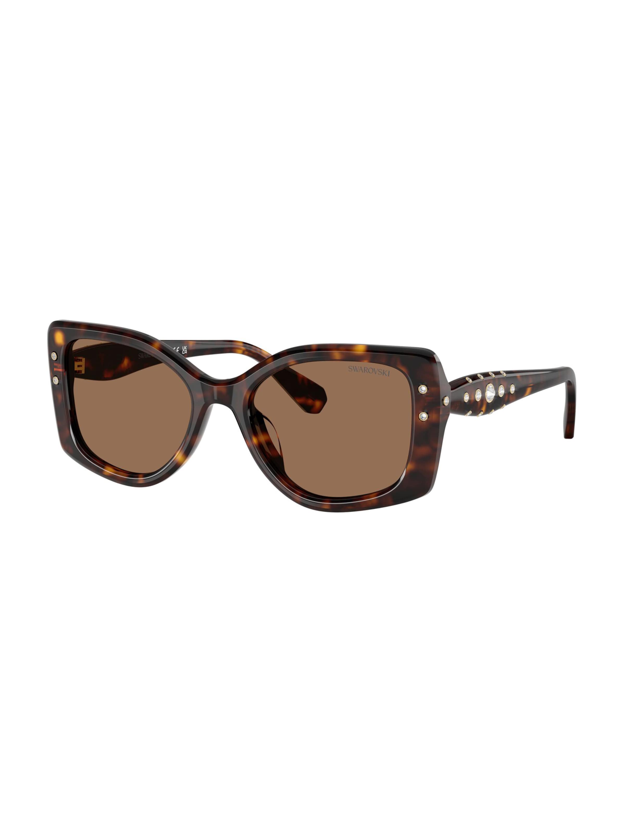 Occhiali da sole '0SK6058U' di Swarovski in marrone: frontale