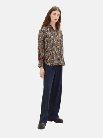 TOM TAILOR Blouse in Blauw