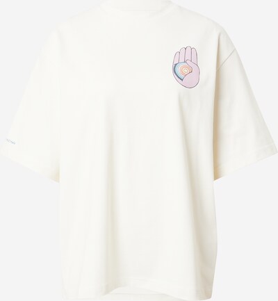 MUSTANG Shirt 'WELBY' in blau / pink / weiß, Produktansicht