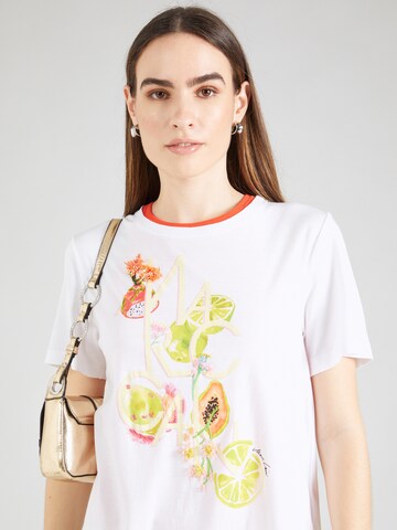 T-shirt Marc Cain en blanc