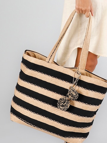 Shopper di CAFè NOIR in beige: frontale