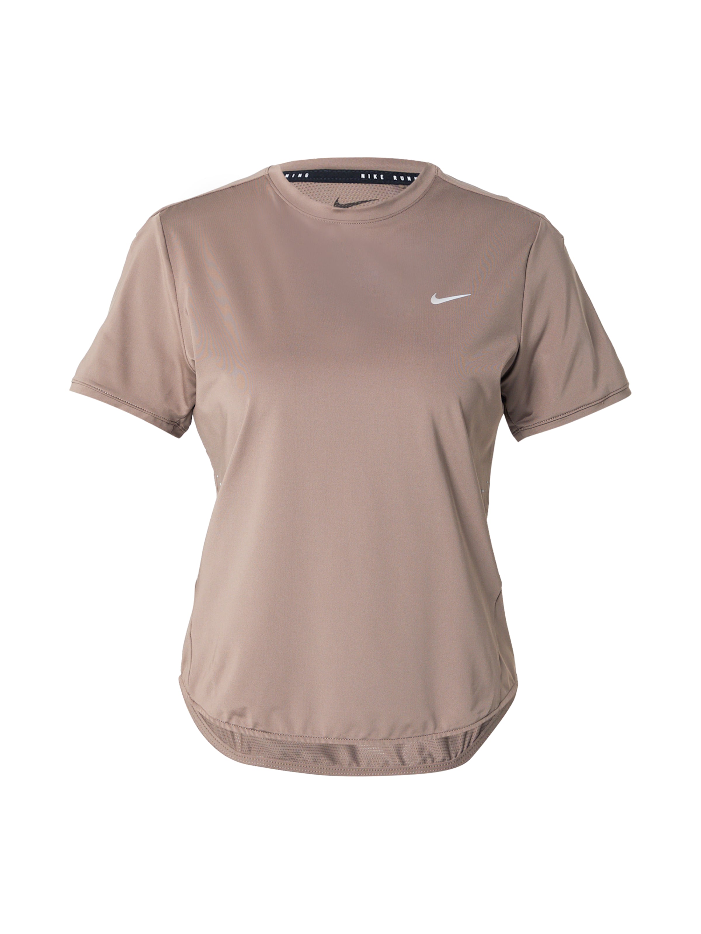 NIKE - Camisa funcionais 'SWIFT' em castanho: frente
