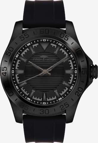 FYNCH-HATTON Analoog horloge in Zwart: voorkant