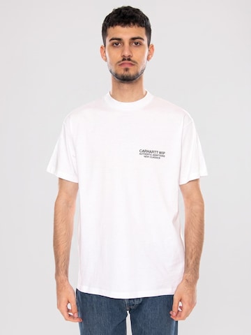 Carhartt WIP Shirt 'S/S SEAN HAMILTON 03 T-SHIRT' in Wit