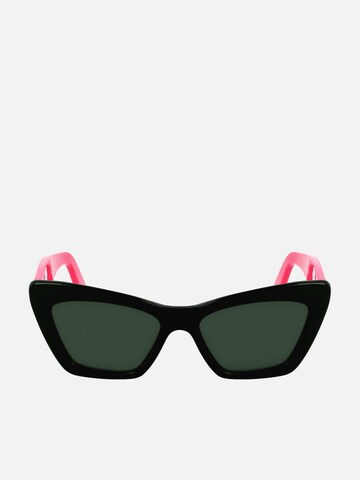 FERRAGAMO Sunglasses in Green: front