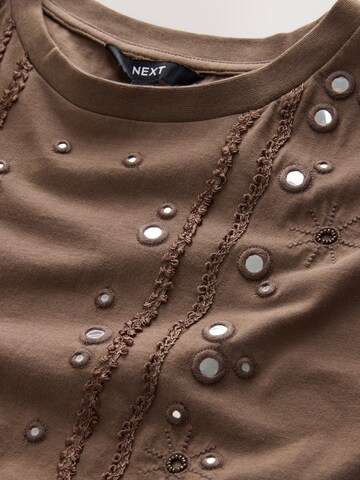 T-shirt Next en marron