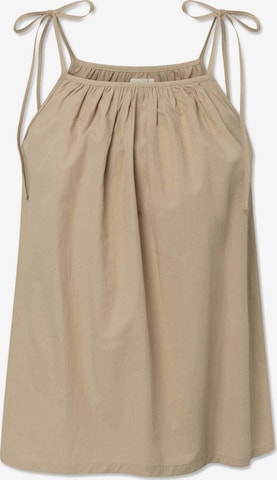 Haut STUDIO FEDER en beige : devant