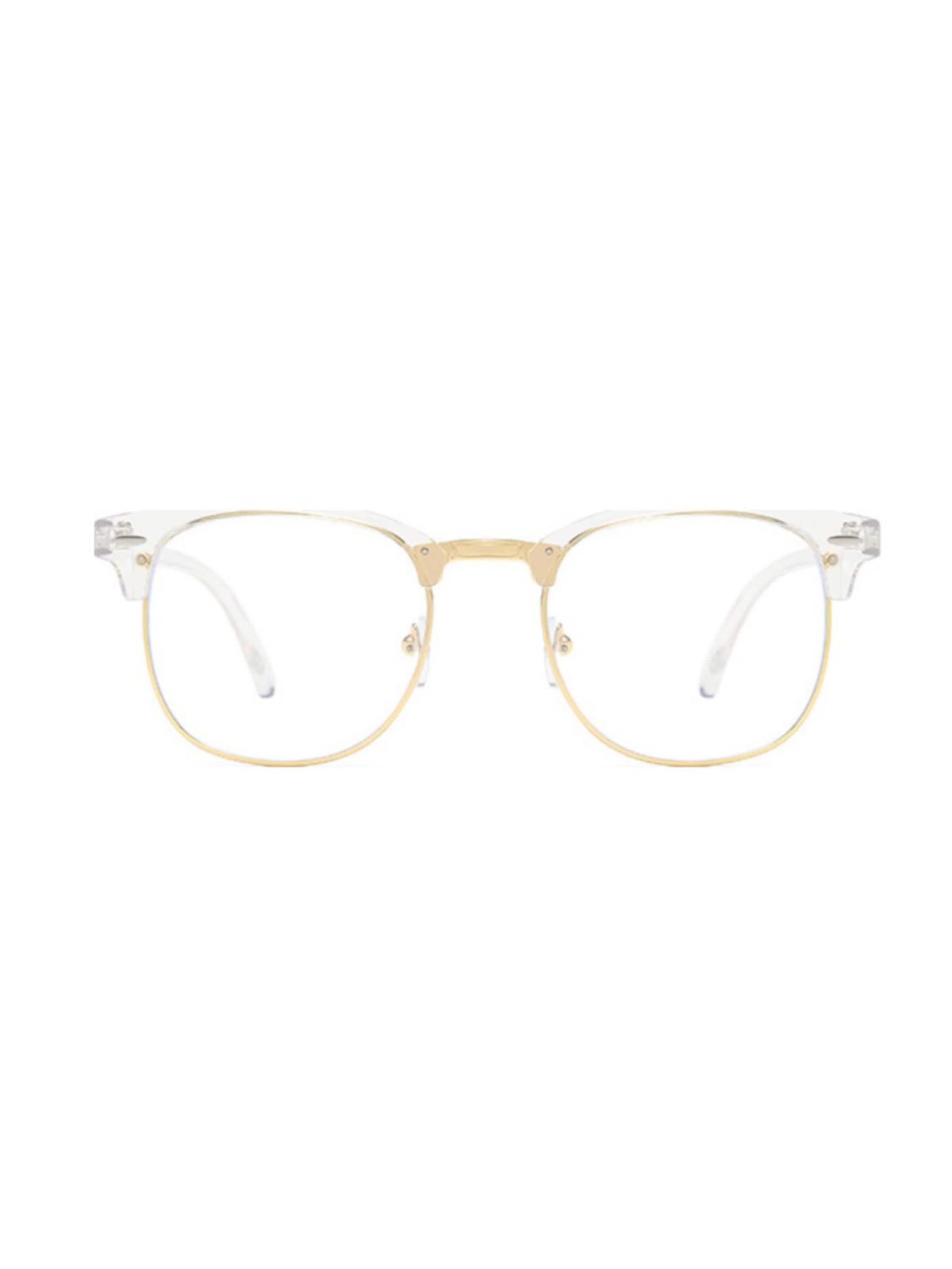 Lunettes 'Sigrid' VEYREY en transparent : devant