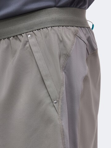 ASICS Regular Workout Pants 'ROAD' in Grey