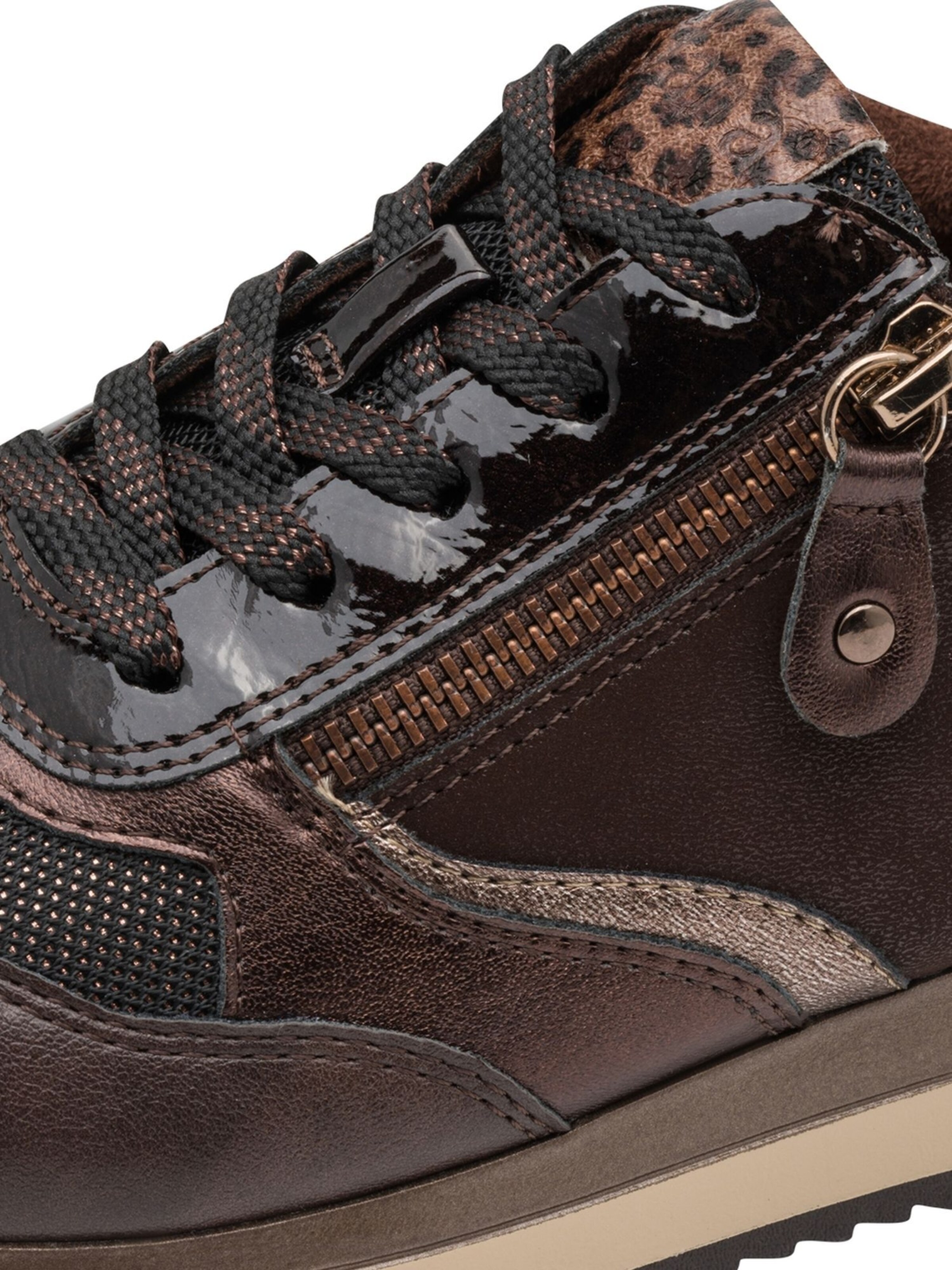 Baskets basses JANA en marron