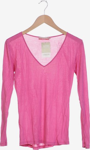 Stefanel Langarmshirt L in Pink: predná strana