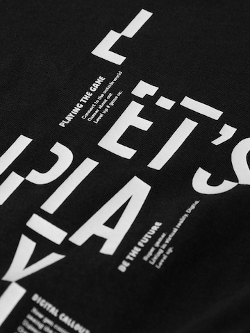 NAME IT - Camiseta 'NKMVOB' en negro