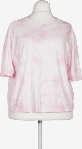 ASOS DESIGN Curve Top & Shirt in 4XL in Pink: front