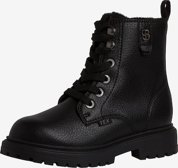 Bottes s.Oliver en noir : devant