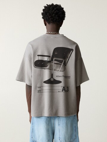 Maglietta di Pull&Bear in grigio: frontale