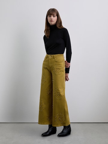 Scalpers Свободный крой Джинсы ' ' в Желтый: спереди