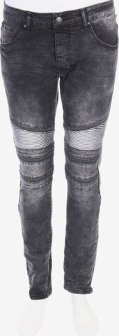 NEW STONE Skinny-Jeans 33 in Grau: predná strana
