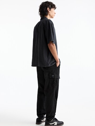 Loosefit Pantaloni cargo di Pull&Bear in nero