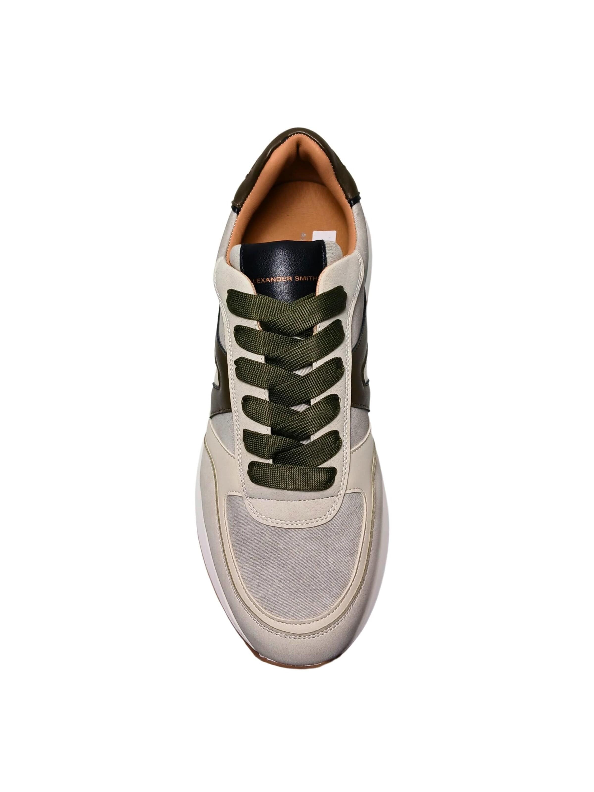 Baskets basses Alexander Smith en gris