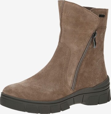 CAPRICE Ankle Boots in Brown: front