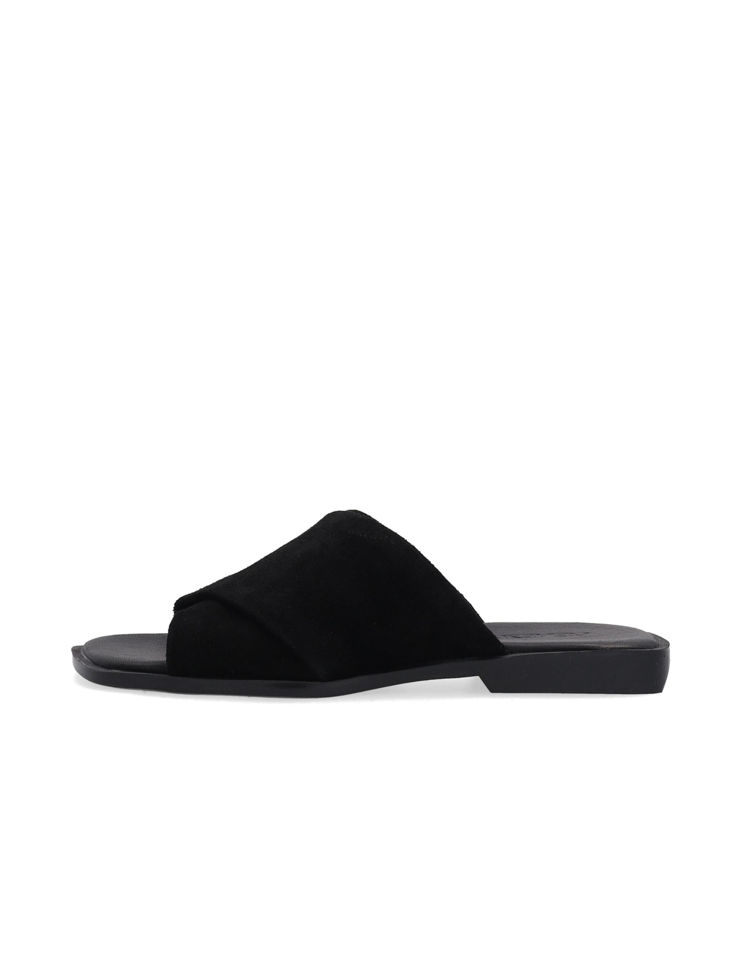 VENEZIA Pantolette‌‌‌‌ in Schwarz: Vorderseite