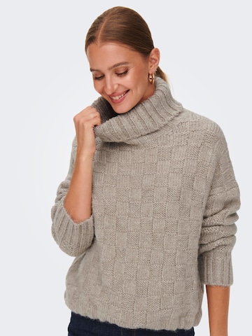 ONLY Sweater 'RUBINA' in Grey