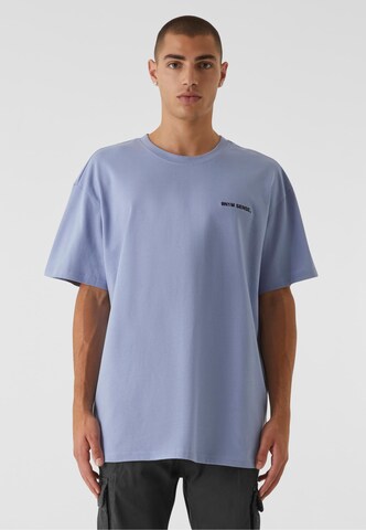 9N1M SENSE T-shirt 'Essentials' i blå: framsida