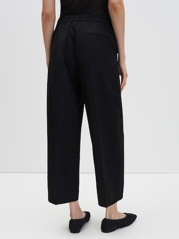 Wide leg Pantaloni con piega frontale 'Cisilia' di Someday in nero