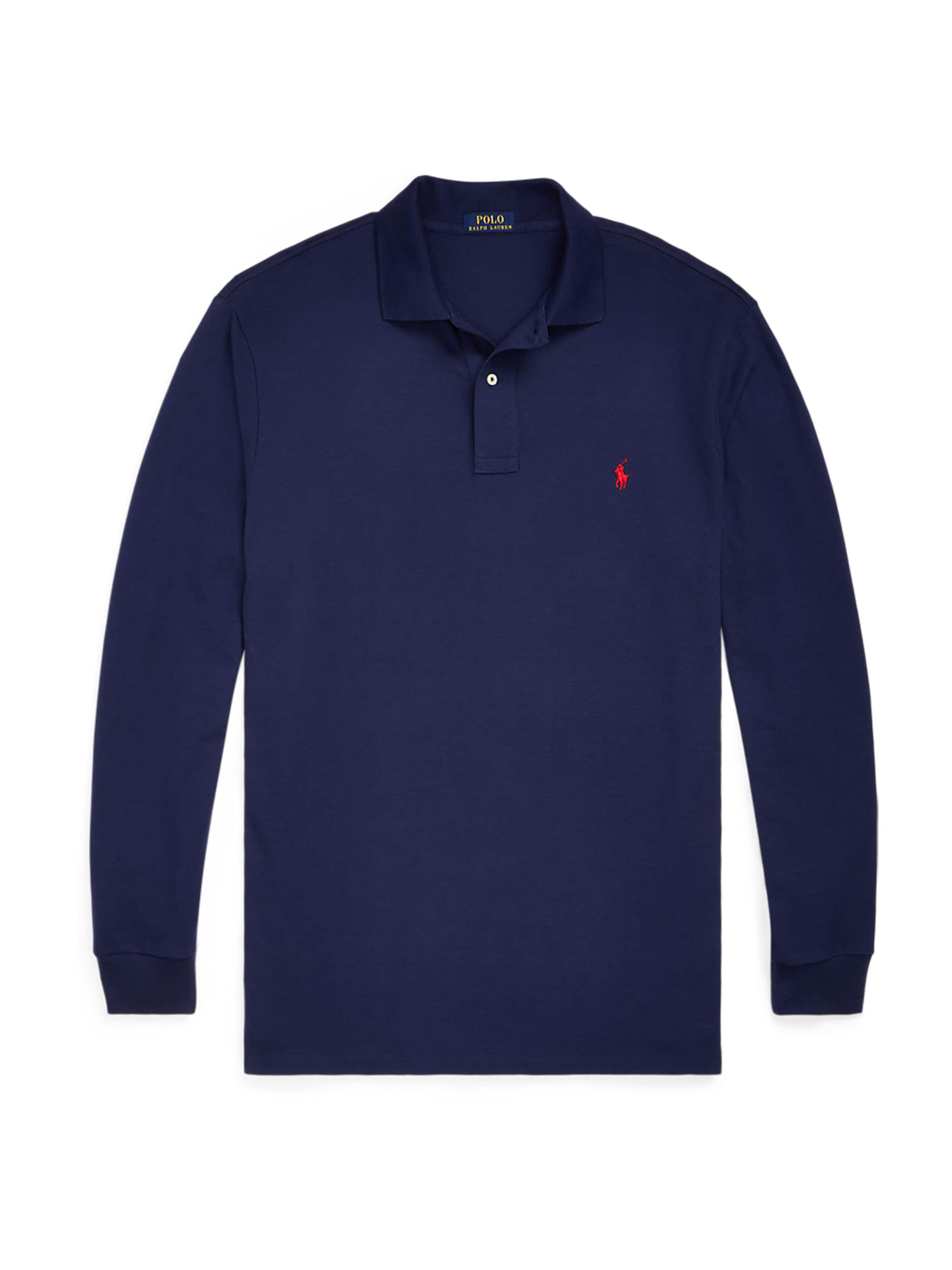 Polo Ralph Lauren Big & Tall Shirt in Blauw: voorkant
