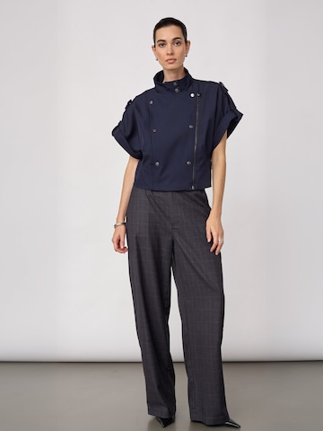 Gilet ' LunaCC ' di co'couture in blu: frontale