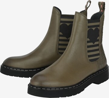 Crickit Chelsea boots 'Lenny' in Groen