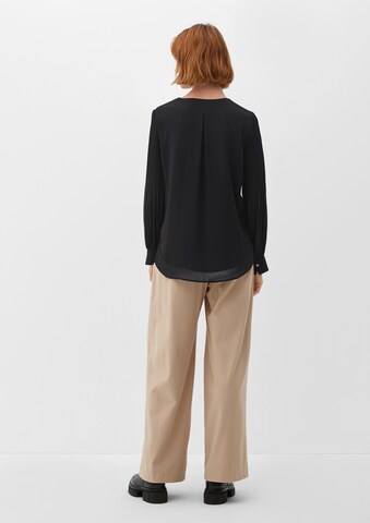 s.Oliver BLACK LABEL Blouse in Black