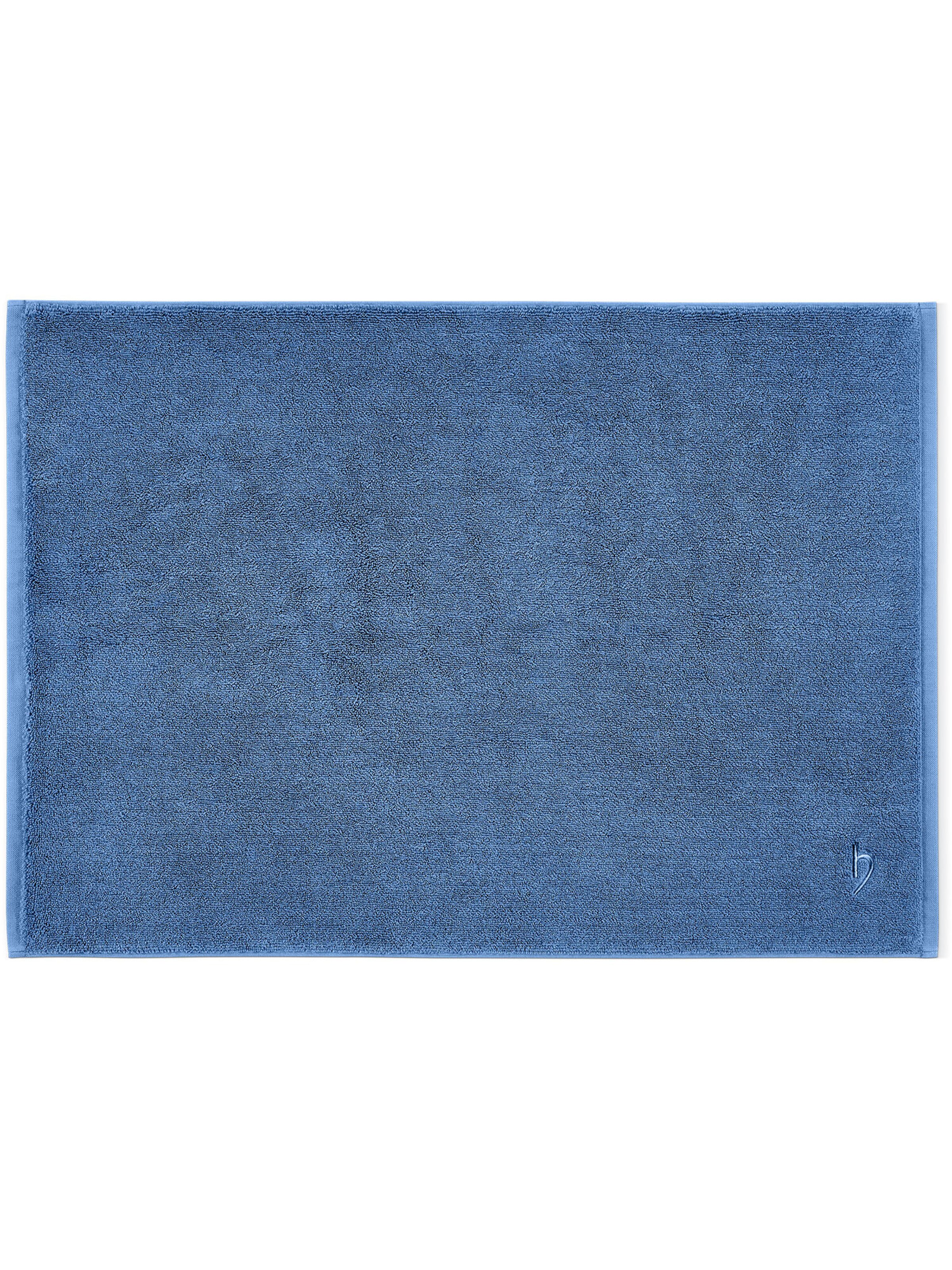 Tapis de bain 'Pura' Herzbach home en bleu