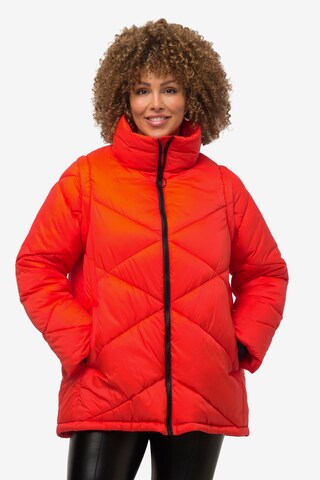 Veste fonctionnelle Ulla Popken en orange : devant