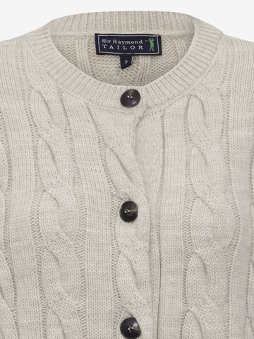 Sir Raymond Tailor Knit Cardigan 'Coventry' in Beige