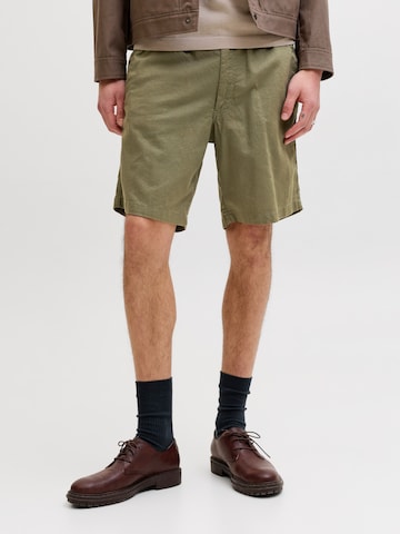JACK & JONES - regular Pantalón chino 'JPSTJAIDEN' en verde: frente