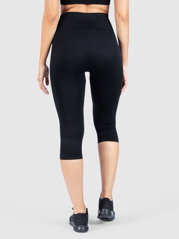 Skinny Pantalon de sport 'Bloom' Smilodox en noir