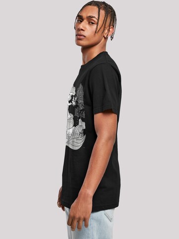 T-Shirt 'Disney The Little Mermaid' F4NT4STIC en noir