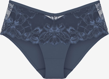 TRIUMPH Slip ' Wild Gardenia Florale ' in Blauw: voorkant