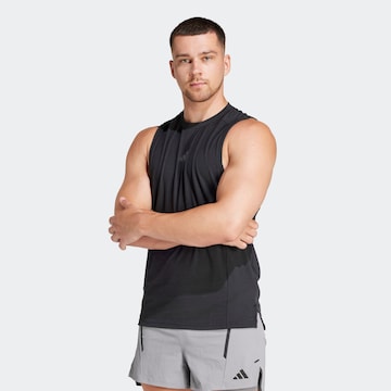 ADIDAS PERFORMANCE Sporttop 'Designed for Training' in Schwarz: Vorderseite