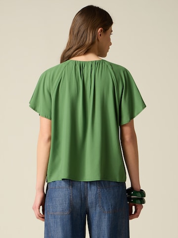 oltre Blouse in Green