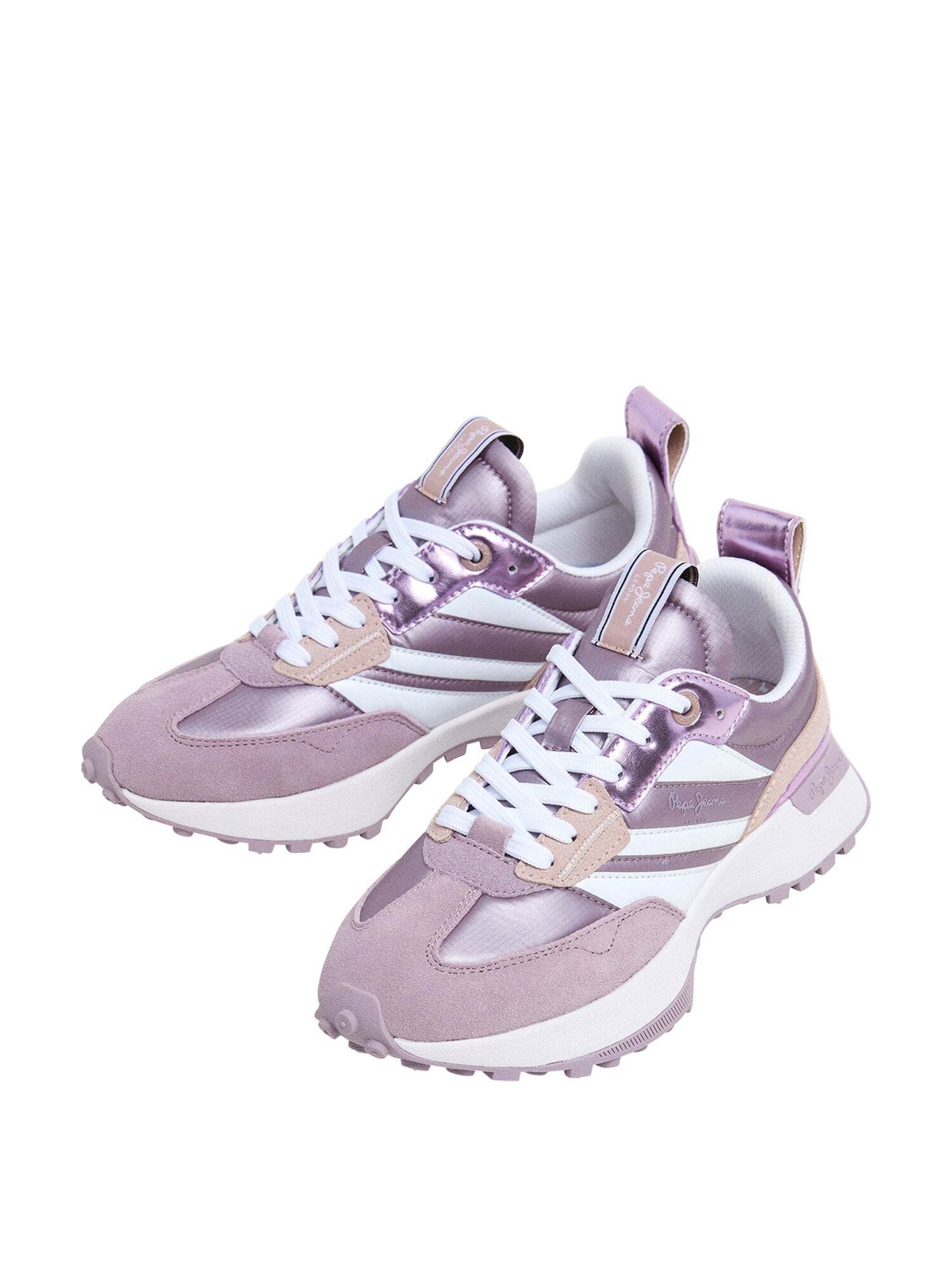 Pepe Jeans Sneaker 'Lucky Sigh' in Lila