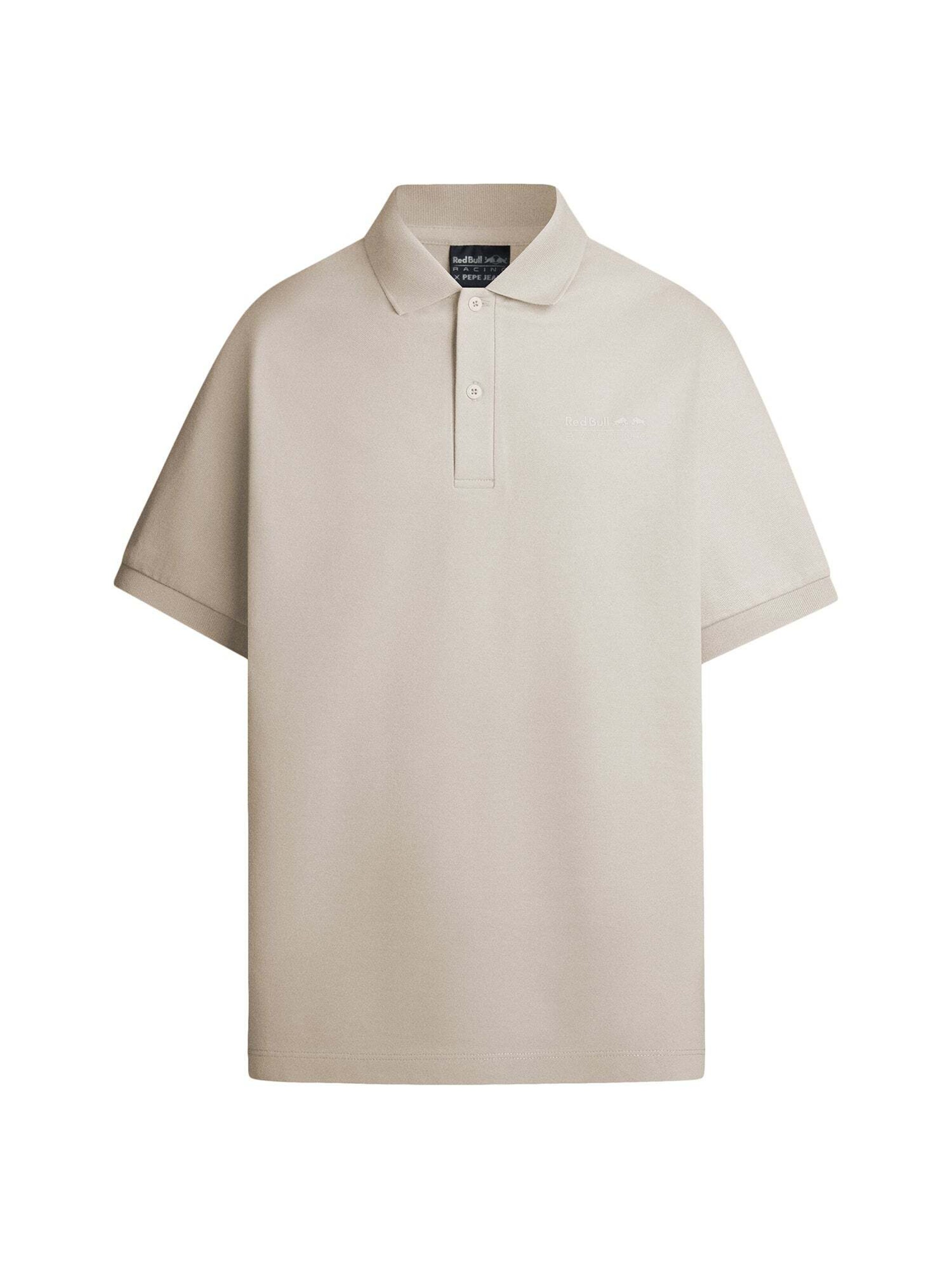 Red Bull Racing x Pepe Jeans Shirt in Beige: front