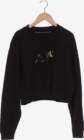 Calvin Klein Jeans Sweater S in Schwarz: predná strana