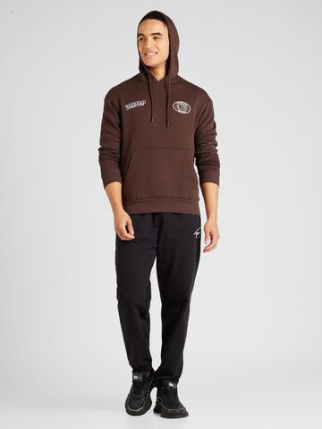 JACK & JONES Sweatshirt 'BRADLEY' in Bruin