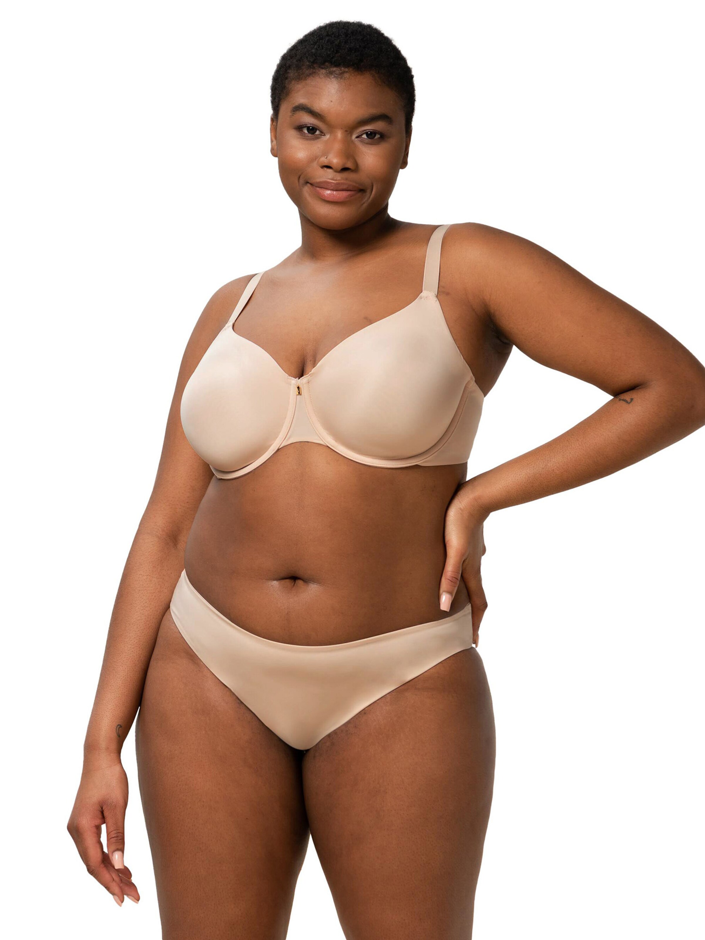 TRIUMPH T-shirt Bra ' Body Make-Up Essentials ' in Beige